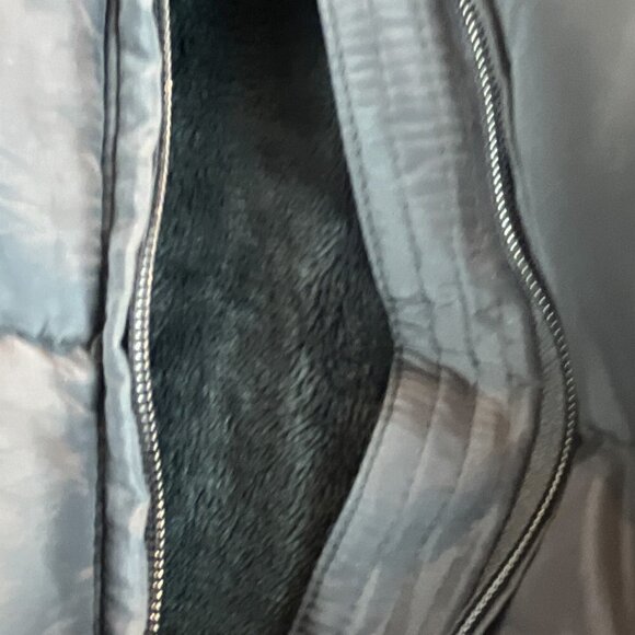 Alfani Black Down Puffer Hooded Jacket, Size: M - Picture 3 of 6